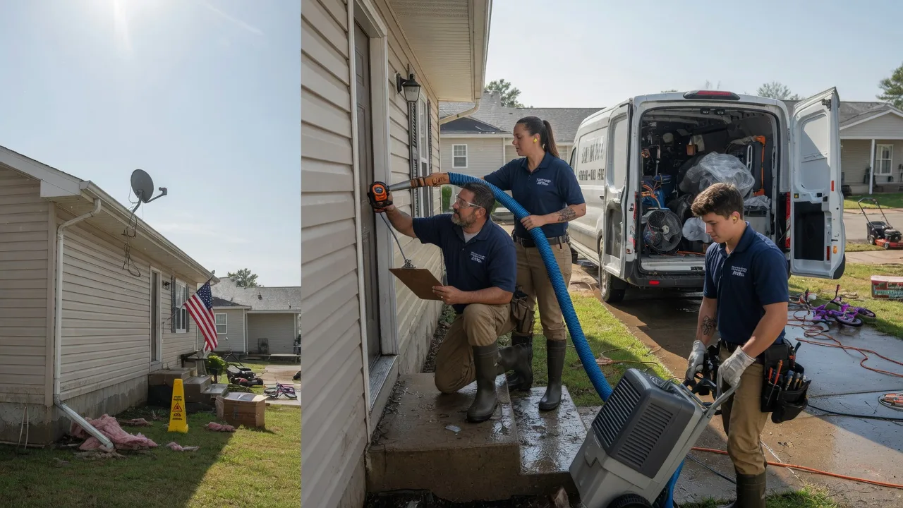 Ceiling Water Damage Restoration in Midway, TX near me